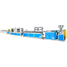 Линии производства ПВХ профилей на основе одно-шнековых экструдеров