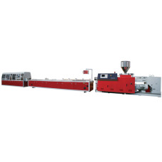 Экструзионные  двух-шнековые конические линии ПВХ серии GWC